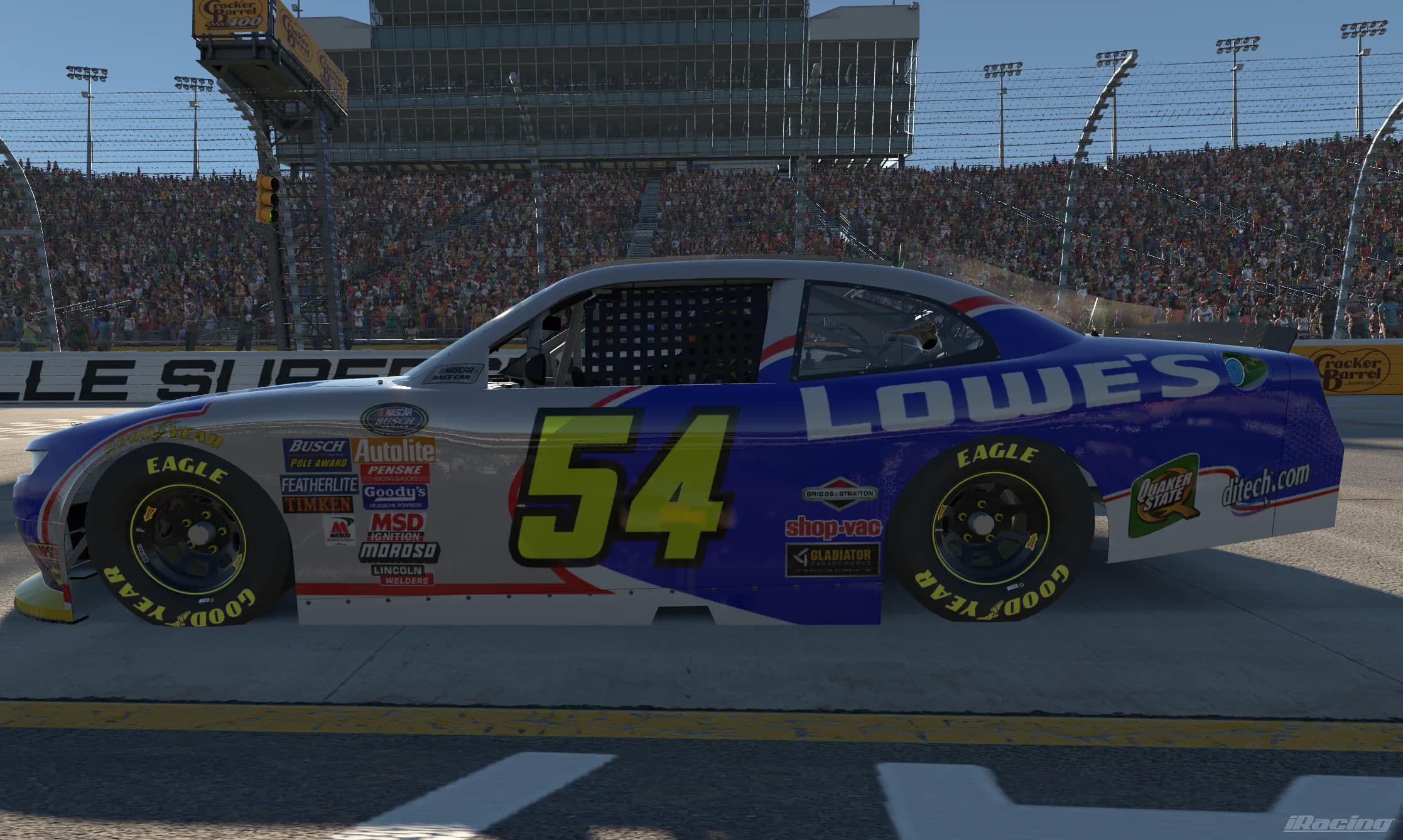 Round 4 — Mitchell Williams's car